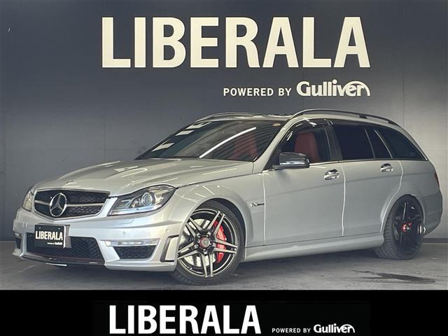 CクラスワゴンAMG C63本革シート サンルーフ