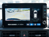 駐車時に便利なバックカメラを装備しています。