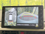 【パノラマモニター】専用のカメラにより、上から見下ろしたような視点で360度クルマの周囲を確認することができます☆縦列駐車や幅寄せ時に活躍してくれます♪