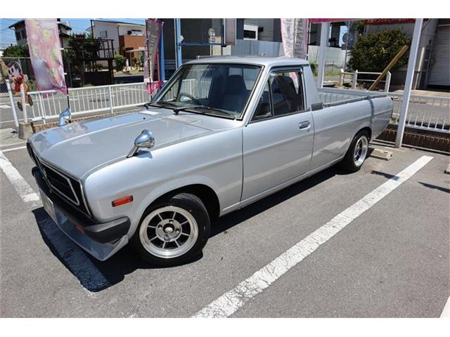 サニートラック 1.2 ロング デラックス シルバー全塗装 4MT Fスポイラー 外品13