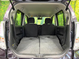 普段のお買い物や通勤、送迎等に十分な荷室スペースを確保しております。セカンドシートを倒すと、大きな荷物の積載も可能です♪