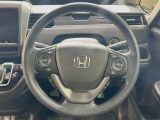 【ステアリングスイッチ】運転中、前方から目線をそらすことなく、オーディオ等の操作が可能な便利機能!安心&快適なドライブを演出してくれます♪