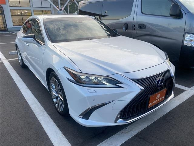 ES 300h バージョンL OPリアスポイラー電子ミラー温熱タン革ETC
