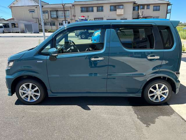 引き取り専用　スズキ水色 前カゴ付き スズキ ワゴンRカスタムZ ハイブリッド(HYBRID) ZX の中古車詳細 (70km