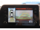 【パノラミックビューモニター】クルマの斜め後ろや真横など、目が届きにくい箇所も確認できるため、いち早く障害物に気が付くことができて安心ですね♪
