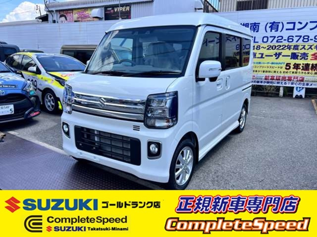 エブリイワゴンPZターボ ハイルーフ届出済み未使用車