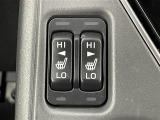 【シートヒーター】シートを温めてくれる暖房機器です!長時間座っていると負担が掛かりやすい背中や腰、または冬場などの寒い日に冷えやすい脚部に快適なぬくもりを伝えます。