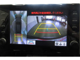 車両を上から見たような映像をナビ画面に表示するパノラミックビューモニターが付いています。