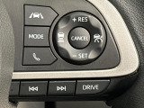 パワーとエコの2つの走行モードの切り替えが可能なステアリングスイッチに加え、高速道路を快適に走行できる全車速追従機能付ACC(アダプティブクル-ズコントロ-ル)スイッチが付いています(^^♪