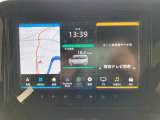 全方位カメラ付きメモリーナビゲーション装着車です。Bluetooth機能付き