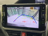 【バックカメラ】駐車時に後方がリアルタイム映像で確認できます。大型商業施設や立体駐車場での駐車時や、夜間のバック時に大活躍!運転スキルに関わらず、今や必須となった装備のひとつです!