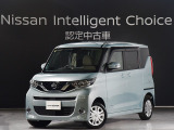 令和2年式 ルークス X 4WD です。ボディカラーはソーダブルーです。