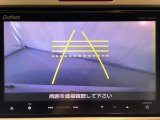 バックでの車庫入れも安心です! リアカメラが付いているバックモニター付のナビを装備しております。操作線もついており距離感も画面から確認できます。