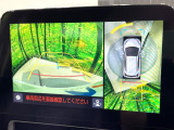 【パノラミックビューモニター】専用のカメラにより、上から見下ろしたような視点で360度クルマの周囲を確認することができます☆死角部分も確認しやすく、狭い場所での切り返しや駐車もスムーズに行えます。