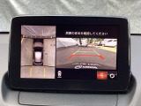 狭い場所での駐車やすれ違いなどでより的確な運転操作に役立つ360°ビューモニターが装備されています。
