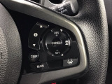 アクセルから足を離しても設定したスピードを保ち走行し、高速道路での疲労軽減に役立つクルーズコントロール付きです!