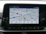 ナビゲーションシステム。9インチのWXGA高解像度モニターを搭載し、Apple CarPlayワイヤレス接続にも対応しています。