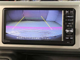 バックモニター付きなので車庫入れの際の後方確認もばっちり♪