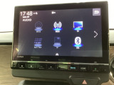 ナビゲーションはフルセグTV、インターナビ対応のGathers純正メモリーナビを搭載しています。Bluetoothオーディオ機能がありますので、スマートフォンなどの音楽も再生できます。