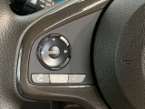 オーディオコントロールスイッチ付き!ハンドルを握ったままチャンネルや音量の調整が可能です。見た目以上に運転していると便利な機能なんですよ。
