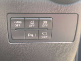 運転席回りのスイッチで安全装備のON/OFFも簡単に!