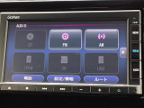 ナビ機能だけではありません、オーディオ機能も充実しています。
