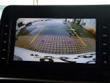 バックビューモニターが付いていますので、車庫入れや後方の安全確認にも便利です。