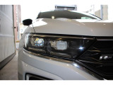 LEDヘッドライト★日中の自然光に近いLEDの光がより明るく夜道を照らします!