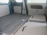 セカンドシートを格納した荷室