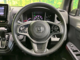 【ステアリングスイッチ】運転中、前方から目線をそらすことなく、オーディオ等の操作が可能な便利機能!安心&快適なドライブを演出してくれます♪