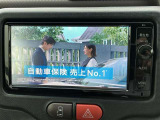 ドライブの休憩時に地デジやDVDの視聴が可能です