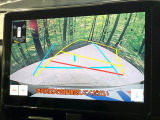 【バックカメラ】駐車時に後方がリアルタイム映像で確認できます。大型商業施設や立体駐車場での駐車時や、夜間のバック時に大活躍!運転スキルに関わらず、今や必須となった装備のひとつです!