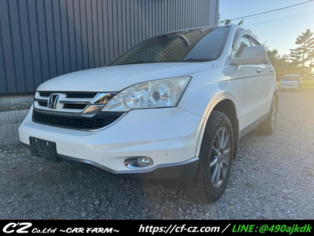 み ホンダ CR-V 2.4 ZX HDDナビ レザースタイル 4WD 本革シート