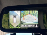 【アラウンドビューモニター】専用のカメラにより、上から見下ろしたような視点で360度クルマの周囲を確認することができます☆死角部分も確認しやすく、狭い場所での切り返しや駐車もスムーズに行えます。