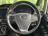 【ステアリングスイッチ】運転中、前方から目線をそらすことなく、オーディオ等の操作が可能な便利機能!安心&快適なドライブを演出してくれます♪