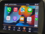 ●Apple Car Play:スマホとの有線接続で、ナビ・オーディオ再生などスマホのアプリ機能が画面でも使える便利機能です!