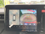 全方位カメラで車庫入れ楽々☆