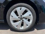 TDI Active Advance専用アルミホイール装着。225/45/R17サイズのタイヤ装着