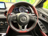 【ステアリングスイッチ】運転中、前方から目線をそらすことなく、オーディオ等の操作が可能な便利機能!安心&快適なドライブを演出してくれます♪