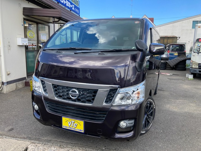 NV350キャラバン 2.5 プレミアムGX ロング ディーゼル 4WD 4WD AT 両側スライド 3列...