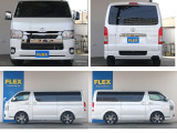 FLEX オリジナルアームレストにカップホルダー装着