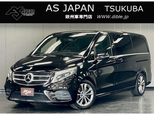VクラスV220d スポーツ ロング距離無制限1年保証 黒革 ブルメスター