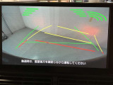 バックガイドモニターで、後方を確認しながら安心して駐車することができます。運転初心者も熟練者も必須の機能ですよ!