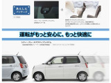 約30km/h以下での前方車両との衝突を回避・軽減を、自動(衝突軽減)ブレーキで支援。前方に障害物がある状況で、アクセルペダルを踏み込んだ場合に、急発進の防止を支援する機能も備えています