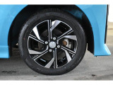 純正14インチアルミホイールタイヤサイズは155/65R14*新品タイヤ4本無料交換♪(当社指定)