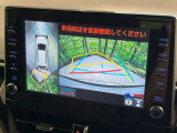 【パノラミックビューモニター】専用のカメラにより、上から見下ろしたような視点で360度クルマの周囲を確認することができます☆死角部分も確認しやすく、狭い場所での切り返しや駐車もスムーズに行えます。