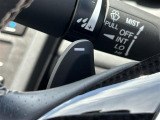 【パドルシフト(AT車)】MT車と同じように好きなギアで走ることができます!ステアリングから手を離さずに指先だけでシフト操作ができ、よりスポーティな走りをお楽しみいただけます。