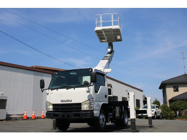 エルフ 高所作業車 タダノAT-100SR (9.9m)車両総重量6275kg 荷台内