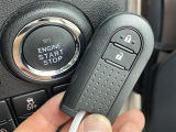 【スマートキー(エンジンスタートストップスイッチ)】スマートキー(電子キー)を持っていれば、スイッチを押すだけでエンジンをかけることができます!