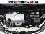 普段はあまり見ないエンジンルーム内も綺麗に仕上げています。見えないところも清潔に保ちたいですよね。